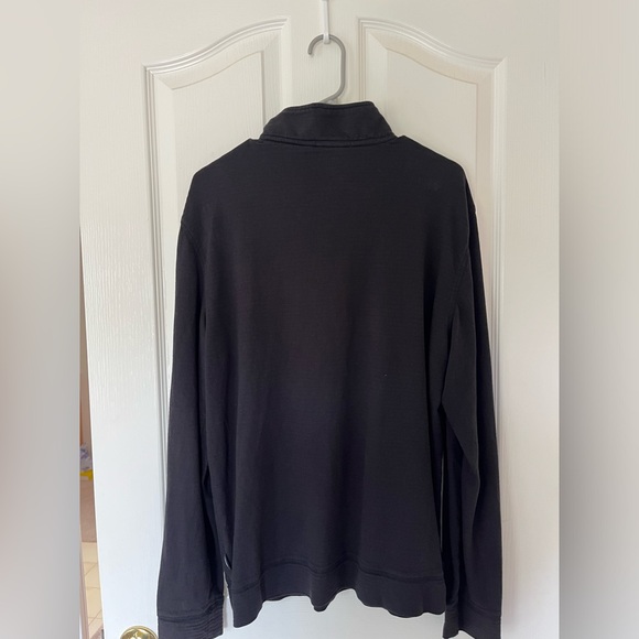 Black Calvin Klein Quarter Zip in Large - Picture 3 of 3